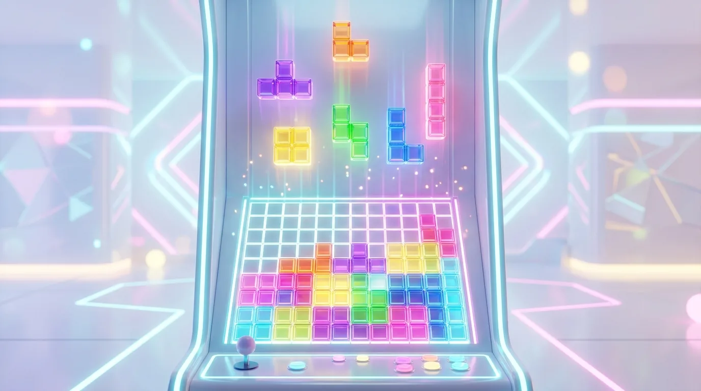 Empilement de blocs arcade